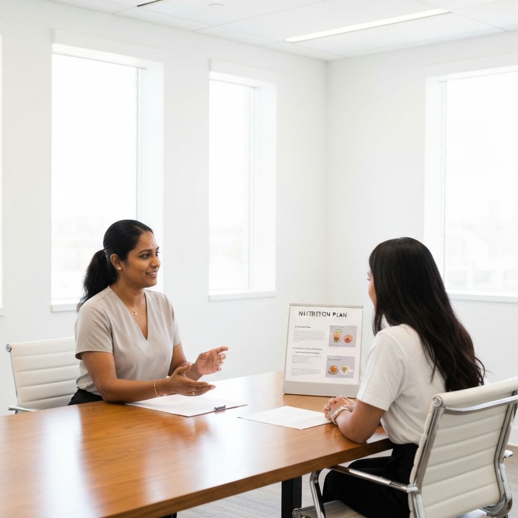 Professional nutritionist consultation