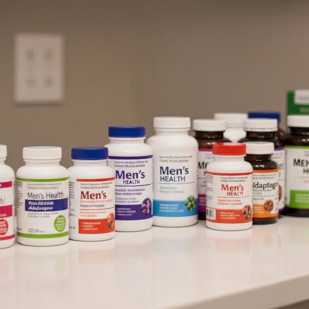 Men's wellness supplements
